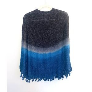 Young fabulous and broke cute cozy sweater poncho cardigan xs 0002